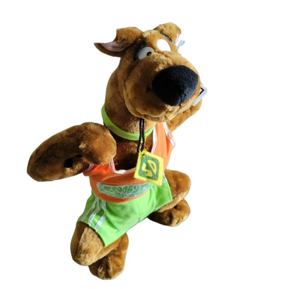 Vintage‎ 1998 Cartoon Network Scooby Doo Plush Stuffed Animal New Old Stock